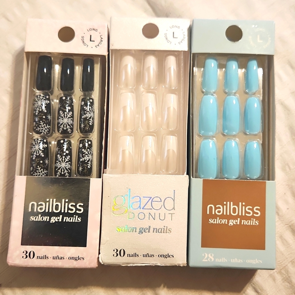 Lot of Nailbliss Gel Nails - New